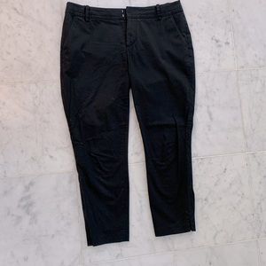 Mexx cropped black cotton pants.